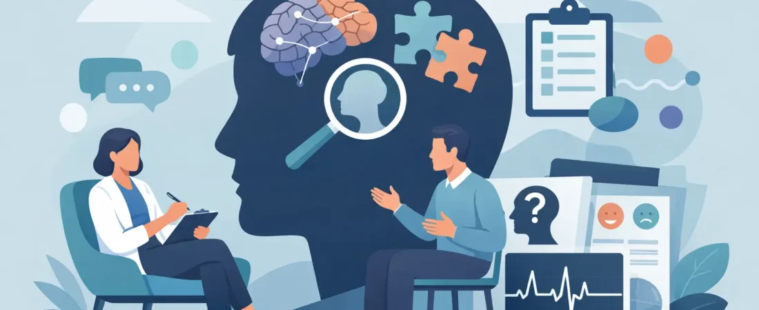 Como funciona a avaliação diagnóstica psiquiátrica